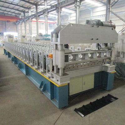 Color Steel Galvanized Metal Aluminum Glazed Trapezoidal Sheet Roof Wall Panel Roll Forming Machine 2019