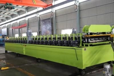 High Cost-Effective Long Span Roofing Sheet Trapezoidal Profile Wave Roof Tile Panel Making Roll Forming Machine