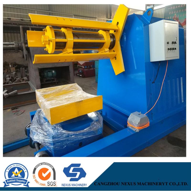 PPGI Coils Sheet Decoiler for Metal Roof Roll Forming Machine