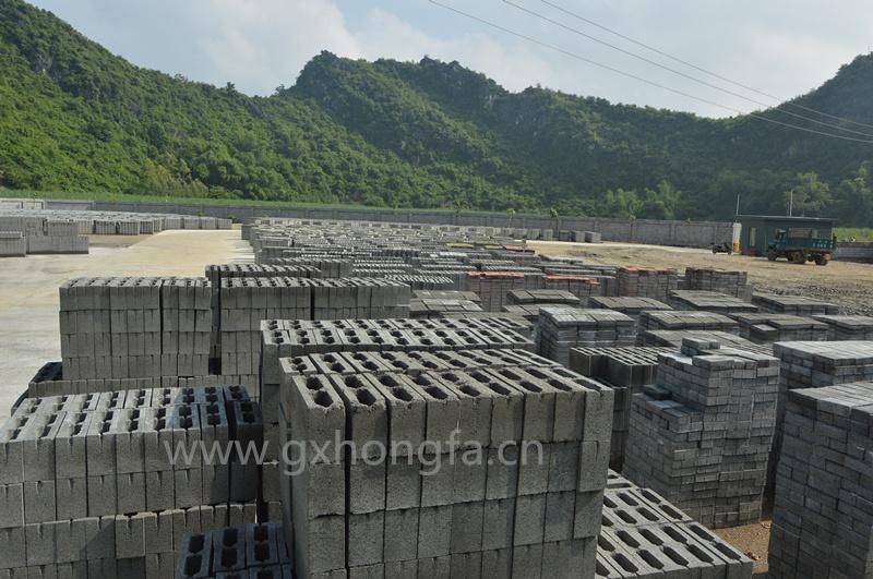 Brick Making Machine in Dubai Block Making Concrete Hollow Block Machine