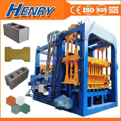 Strong Qt4-20 Automatic Hydraulic Concrete Block Making Machine Solid Color Paver Brick Machine