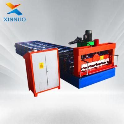 840 Metal Roofing Sheet Corrugating Iron Galvanized Roof Sheet Roll Forming Making Machine