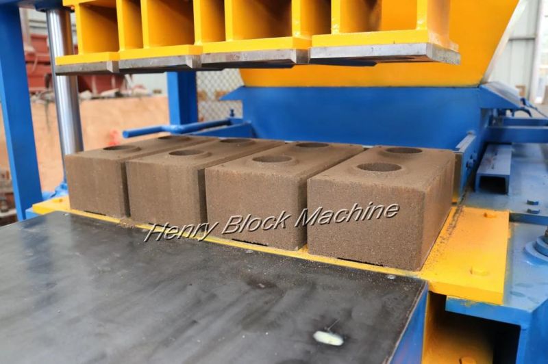 Hr4-14 Lego Bricks Machine Soil Cement Interlocking Brick Making Machine#Brick Machine