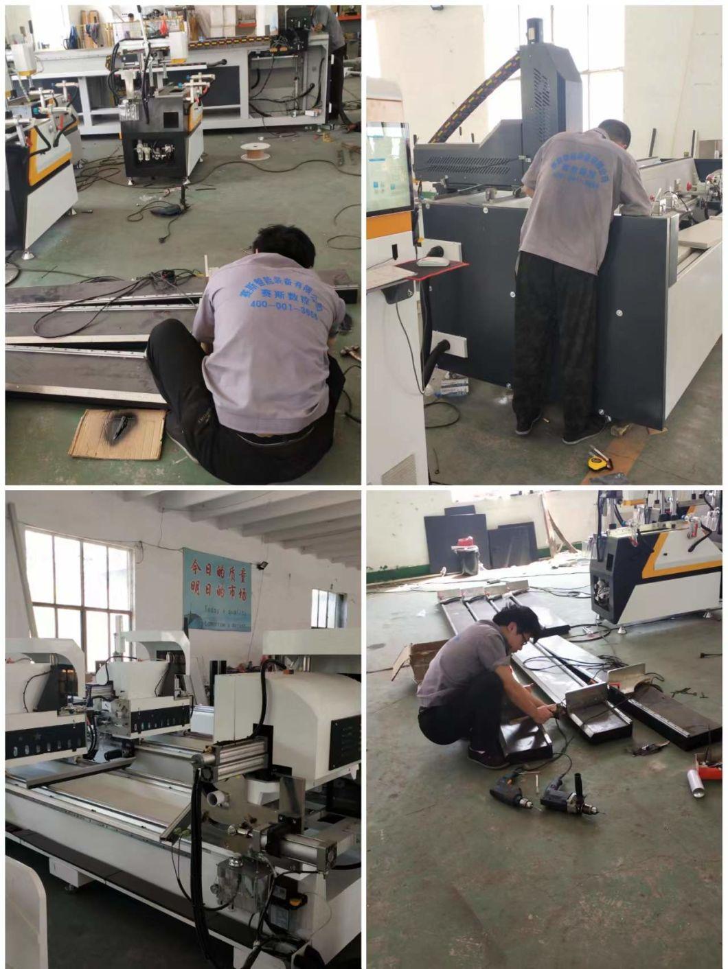 CNC Double-Head Precision Cutting Saw for Aluminum Profile
