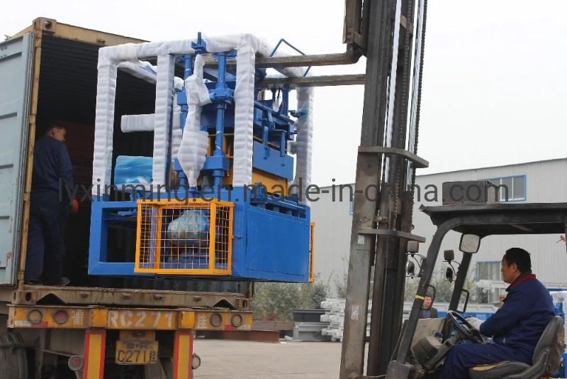 Semi-Automatic Qt4-24 Brick Making Machine with Concrete Mixer Block Making
