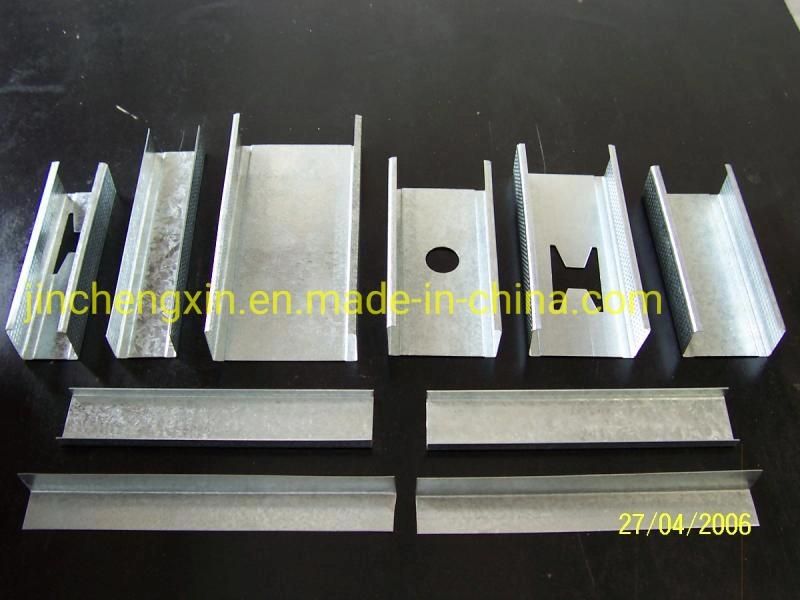 C U T Ceiling Grid Wall Angle Drywall Corner Light Keel Steel Frame Roll Forming Roof Roofing Sheet Tile Making Machine