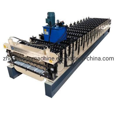 New 2021 Colour Steel Double Layer Tile Making Machinery.