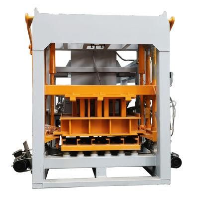 Qt4-15 Hydraulic Pressure Fully Automatic Color Interlock Paver Brick Making Machine Equipment
