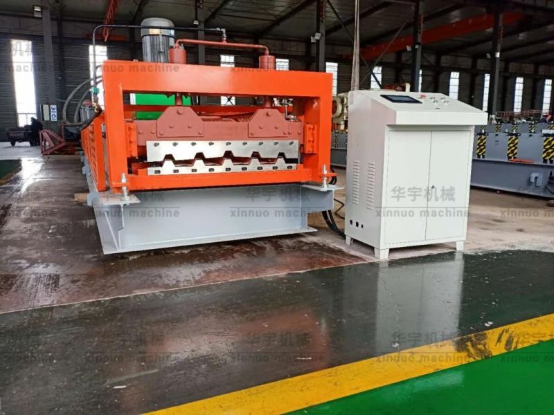 680 Ibr Roofing Sheet Panel Metal Cold Roll Forming Machine in South Africa