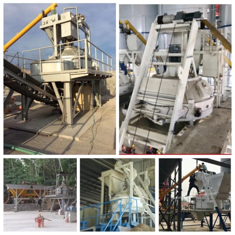 Concrete Planetary Mixer for Block Production