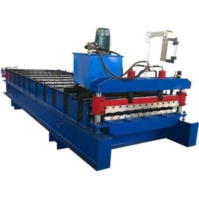 Corrugated Roof Sheet Panel Tile Making Roll Forming Machinery CNC Machine Building Material Cutting Machine Automatic Brick Making Machine