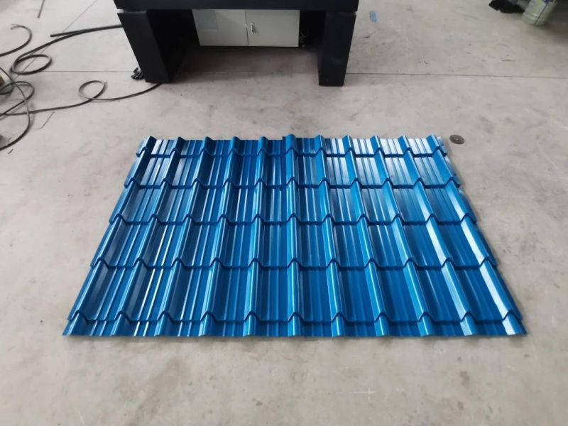 Two in One Five Ribs Double Rows Layer Roof Tile Roll Forming Machine for Peru Market