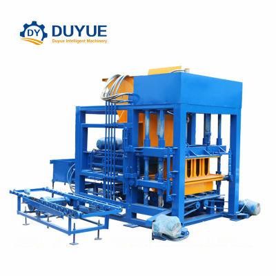 Qt4-20 Semi Automatic Hollow Block Machine in Factory