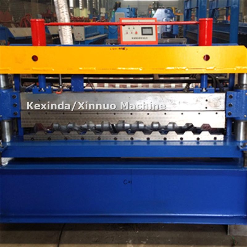 Automatic Aluminum Ibr Roof Sheet Steel Profile Making Roll Forming Machine Manufacturer