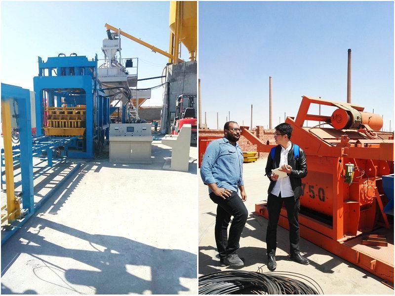 Qt12-15 Price of Hollow Block Machine in The Philippines