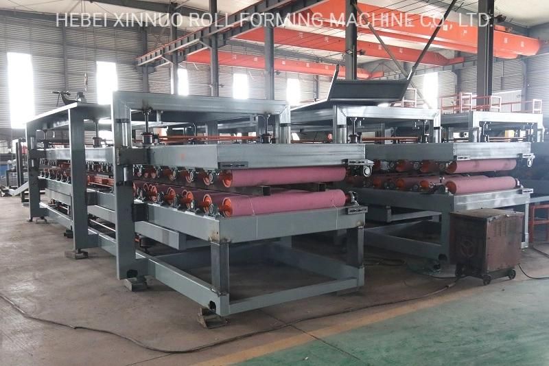 Xinnuo Rockwool Roofing Steel Panel Sandwich Production Line