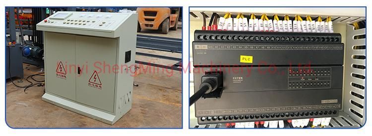 Middle Production Line Cement Concrete Hollow Block Machine