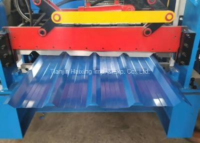 Metal Wall Panel Trapezoidal Tile Roofing Sheet Making Machine