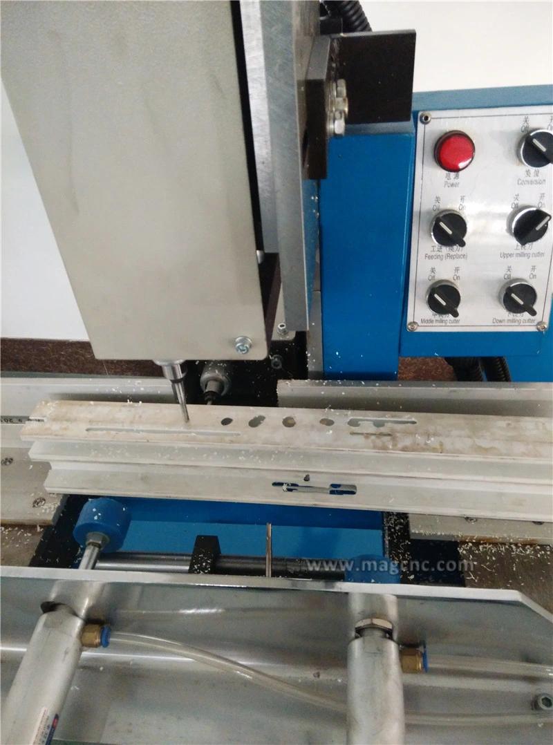 Plastic Frame Window Drainage Drilling and Milling Machine