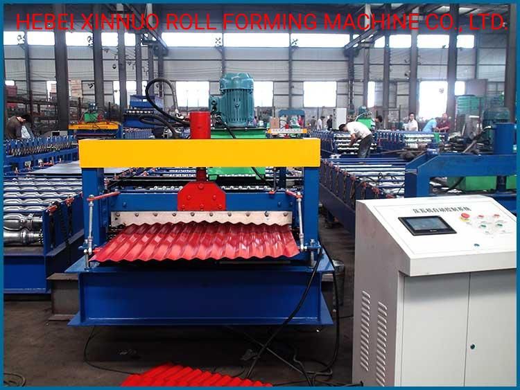 850 Corrugated Roofing Tile Roll Forming Machine