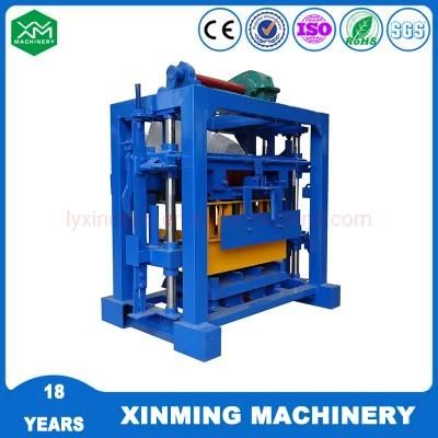 Construction Equipmwnt Qtj4-40 Paver Block Making Machine Concrete Cement Brick Machine for Wall Material