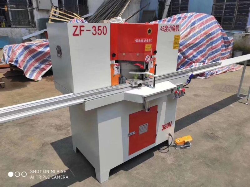 45 Degree V Cut Aluminium Double Mitre Saw Aluminum Window Door Making Machines