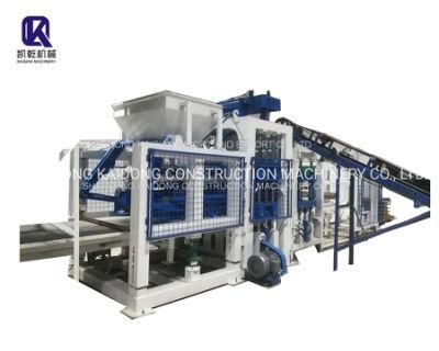 Qt10-15 Construction Equipment Full Automatic Concrete Block Making Machine