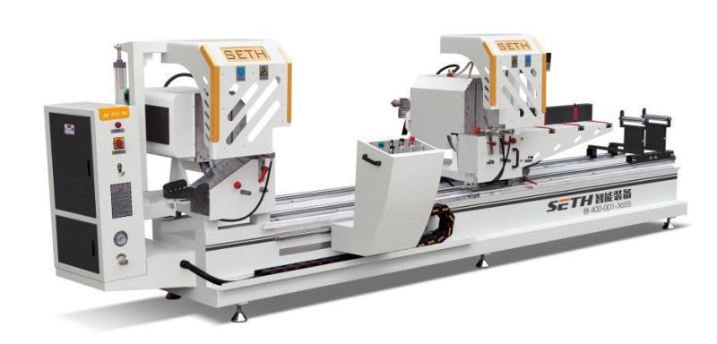 Factory Direct Window Machine of Double Head Cutting Saw Precision Mitre Saw with ISO9001