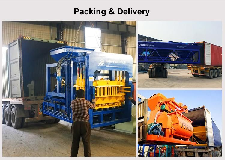 T10 German Technology Large Capacity Block Making Production Line Brick Machine