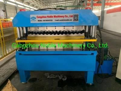 Color Steel Double Layer Trapezoidal Roofing Sheet Making Machine