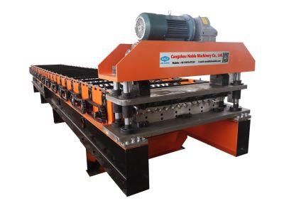 Galvalume Plate Corrugated Steel Sheet Roofing Sheet Roll Forming Machine