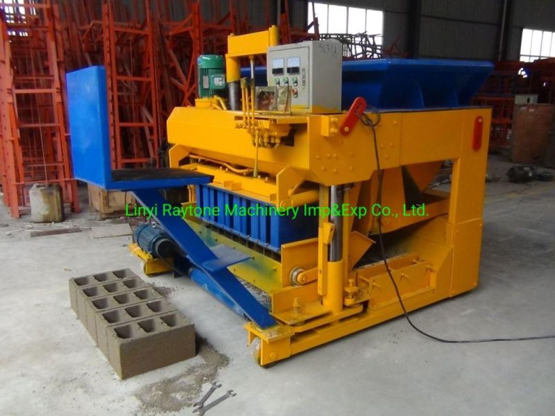 Pallt Free Egg Laying Qtm 6-25 Pallet Free Concrete Hollow Block Brick Making Machine