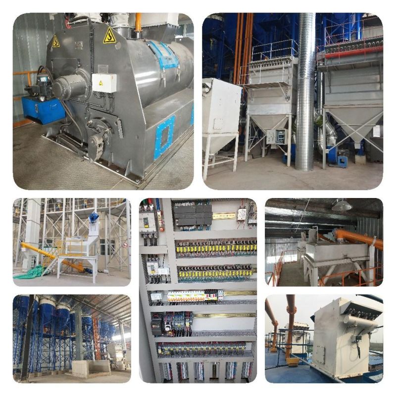 Simple Fully Automatic Dry Mixed Mortar Production Line