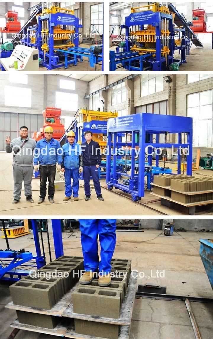 Qt5-15 Automatic Hydraulic Cement Hollow Block Making Machine Factory Price for Sale