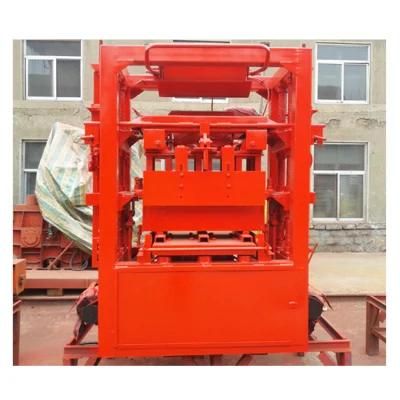 Qtj4-26 Vibration Side Walk Interlocking Brick Machine Price