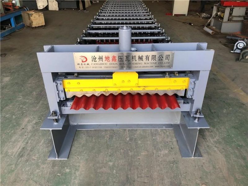 Metal Galvanized Aluminum Corrugated Steel Sheet Roof Wall Panel Roll Forming Machine