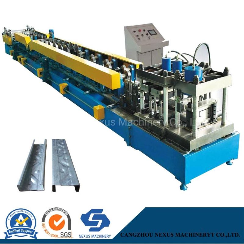 Cangzhou High Quality C Shaped Steel Strut Channel Roll Forming Machine C Steel Purlin Roll Former