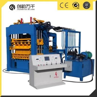 Qt 4-15 Hydraulic Hollow Brick Block Making Machine