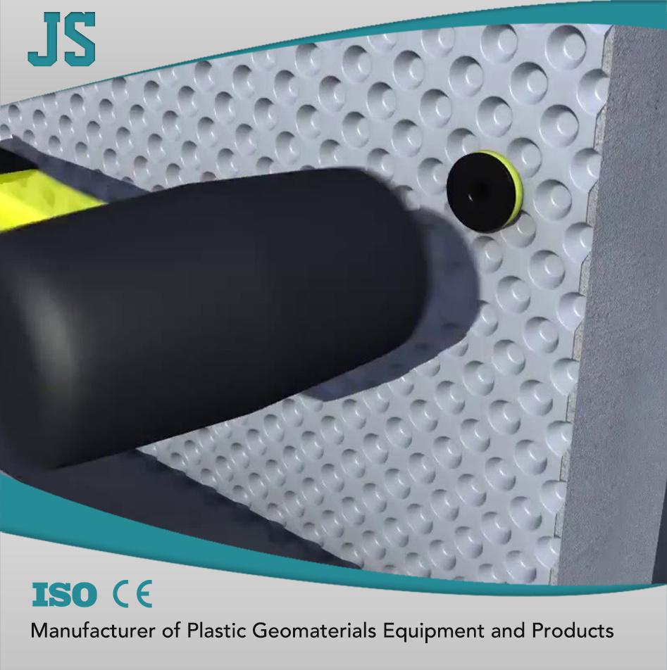 Plastic Water Proof Drain Panel Board Machine