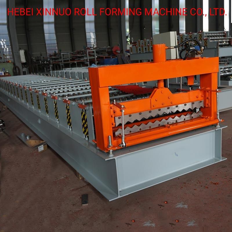 Corrugated Roof Sheet Cold Roll Forming Machine Tile Forming Machine for Metal Sheets