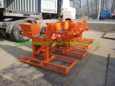 Qts2-40 Manual Clay Brick Making Machine Soil Block Making Machine