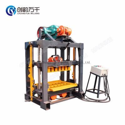 Qtj4-40 Manual Block Making Machine Sale Concrete Cement Brick Making Machine South Africa