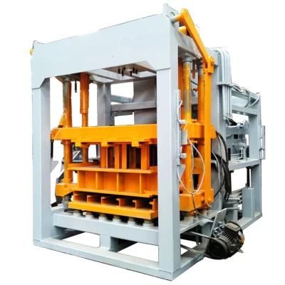 Qt4-15s Concrete Paving Block Machine Production Line