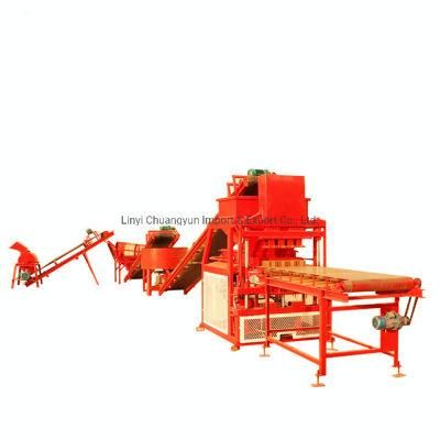 Cy4-10 Automatic Clay Bricks Manufacturing Machine in India Hollow Interlocking Brick Block Making Machine