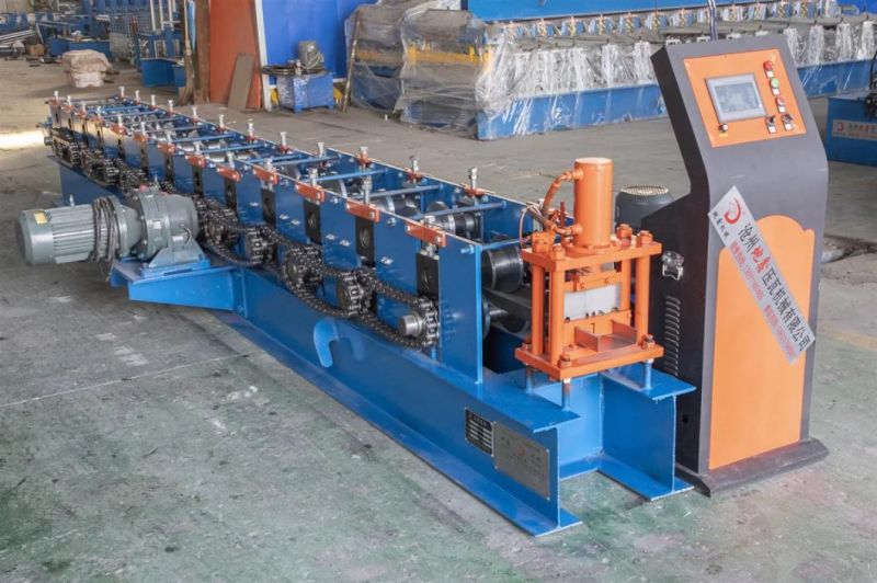 C Shape Steel Profile Purlin Cold Roll Forming Machine