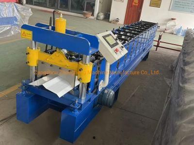 Trapezoidal Profile Metal Roof Tile Ridge Roll Forming Machine Ridge Tile Roll Forming Machine