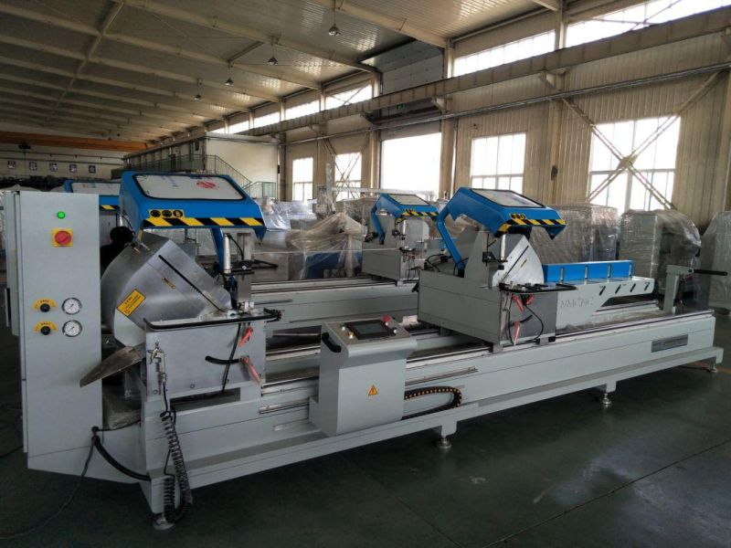 Aluminum Windows Doors CNC Double Head Miter Saw, Double Head Cutting Machine