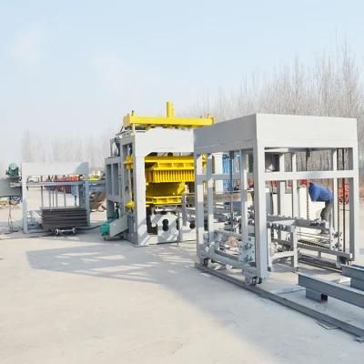 Qt10-15 Automatic Concrete Manufacturer Hydroform Bricks / Block Making Machine