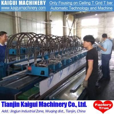 Ceiling T Grid Main Runner Cross Runner Making Machine for Ceiling T Gird