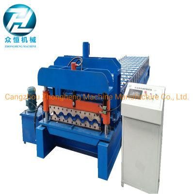 High Quality Steel Tile Metal Roof Roll Forming Machine Step Tile Making Machine